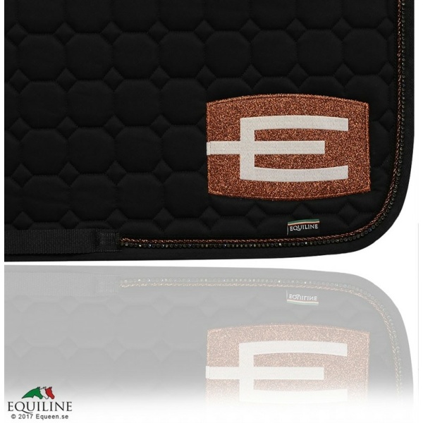 Equiline Schabrak E-Logga Octagon Allround Bronse - Bronse & Svart Swarovski