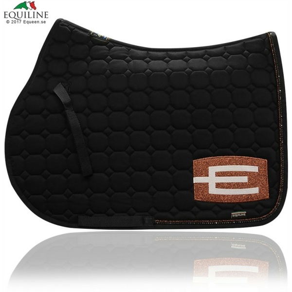 Equiline Schabrak E-Logga Octagon Allround Bronse - Bronse & Svart Swarovski