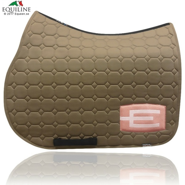 Equiline Schabrak E-Logga Octagon Allround Cappuccino - Gammalrosa