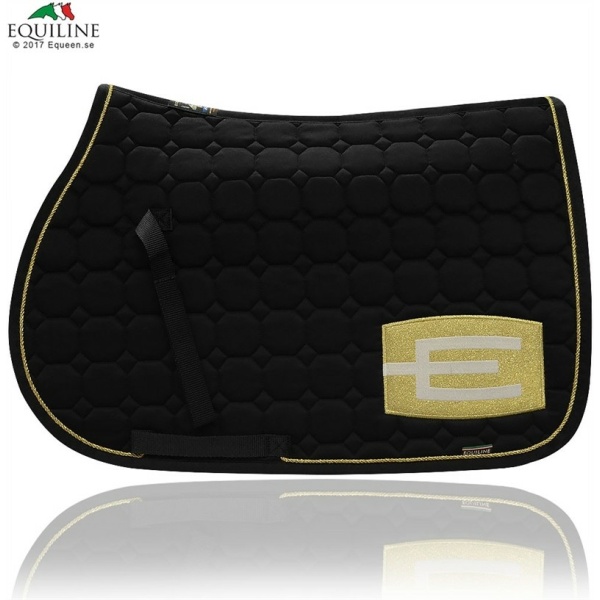 Equiline Schabrak E-Logga Octagon Allround - Guld & Guld Passpoal