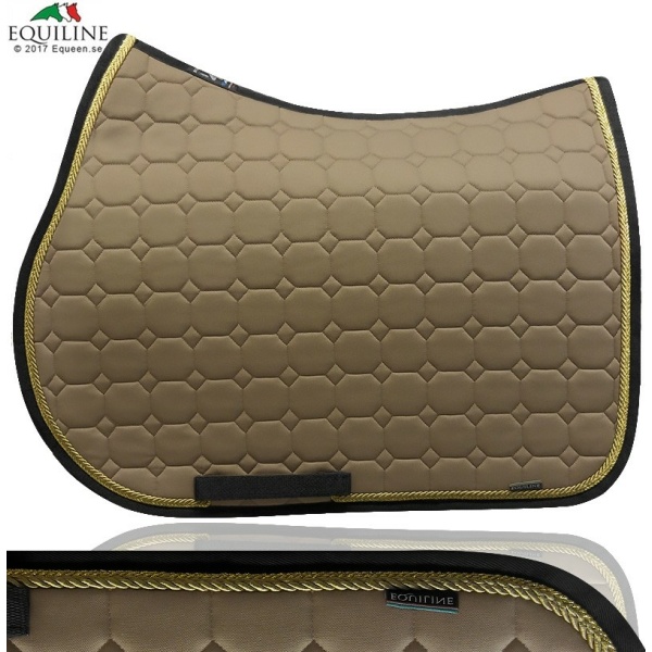 Equiline Schabrak Octagon Allround Cappuccino -  Svart & Guld