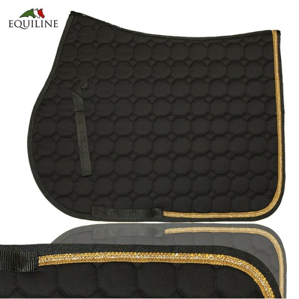 Equiline Schabrak Octagon Allround - Guld & Swarowski