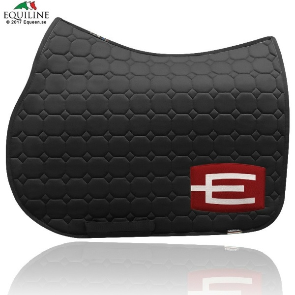 Equiline Schabrak Octagon Allround - Vinröd E-logga