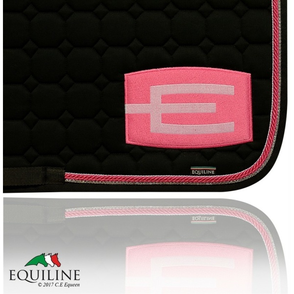 Equiline Schabrak Octagon med E-Logga Rosa Swarovski - Octagon Allround