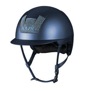 kask kooi matt swarovski blå